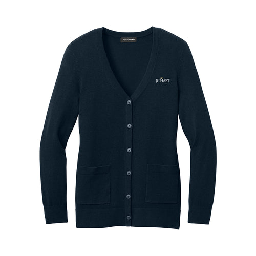 Port Authority Women's Easy Care Button-Up Cardigan Sweater