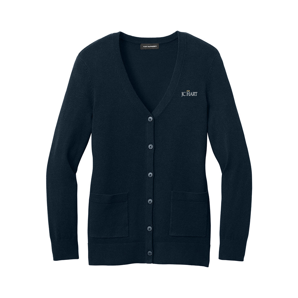 Port Authority Women's Easy Care Button-Up Cardigan Sweater