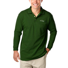 Load image into Gallery viewer, Superblend Long Sleeve Pocketed Polo