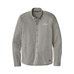 OGIO Code Stretch Long Sleeve Button-Up