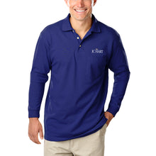 Load image into Gallery viewer, Superblend Long Sleeve Pocketed Polo