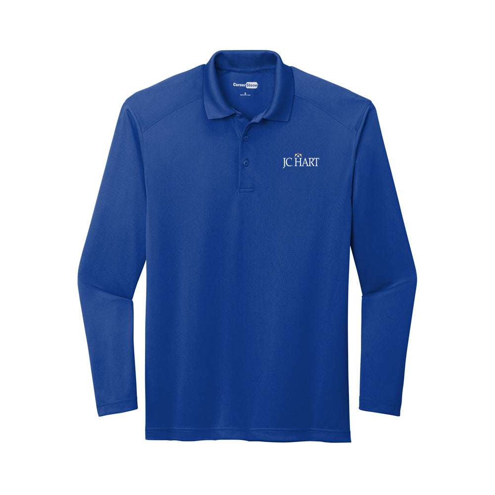 CornerStone Select Lightweight Snag-Proof Long Sleeve Polo