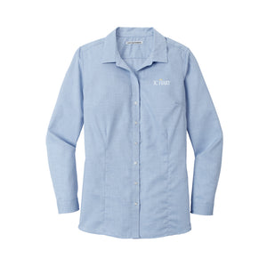 Port Authority Ladies Pincheck Easy Care Shirt