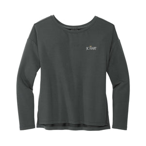 MERCER+METTLE Women's Stretch Drop Shoulder Pullover